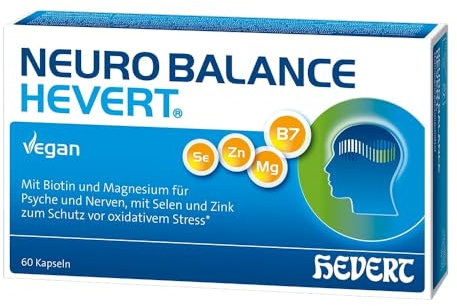NeuroBalance Hevert mit Biotin und Magnesium, 60 St. Kapseln