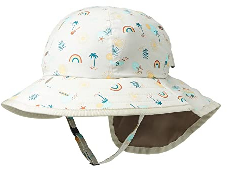 Sunday Afternoons Kids’ Play Hat, Toddler Sun Hat With Neck Flap, UPF 50+ Protection, Outdoor Hats for Girls, Boys, Summer Beach Hat, Beach Day, Medium