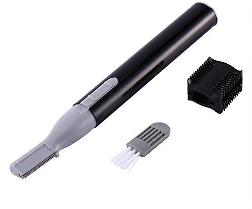 Maquinilla de Afeitar Portátil para Cara, Cejas, Pelo, Cuerpo, Cuchilla, Afeitadora Eléctrica, Recortadora, Belleza, Mujer, Depiladora (negro)