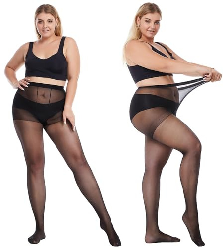 AOMIG 2 ST Svarta nätstrumpbyxor för kvinnor, Strumpbyxor Fisknätstrumpor, Nätstrumpbyxor Strumpor, Höga strumpor Sexig outfit, Strumpbyxor med hög midja, One Size Fit All