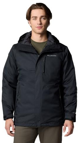 Columbia Oak Harbor Interchange Jacket, Scudo waterproof, Traspirabilità, Riflessione termica avanzata, Vestibilità personalizzata, Tasche pratiche - da uomo