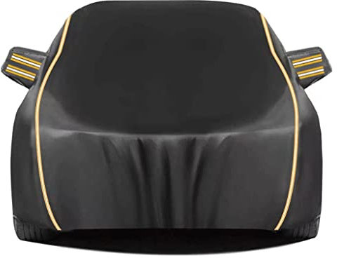 Housse de Voiture pour Haval H2 (2015-2022)|Housse de Voiture complète Anti-Pluie Garage extérieur Anti-poussière Coupe-Vent bâche de Voiture Anti-déjections d'oiseaux avec Bande réfléchissante