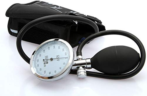 Gess Optimum Aneroid Analoge Manual Blutdruckmessgerät Oberarm Manschette Stetoskop