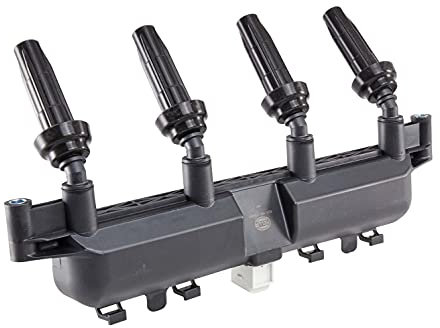 HELLA 5DA 193 175-441 Bobina d'accensione - 12V - 4a... poli - Bobina d'accensione blocco - avvitato