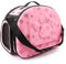 Yimidear Sac Transport pour Chien Chat Pliant Sac à Main Bandoulière Petit Respirant Pet Carrier Voyage De Plein air (Rose)