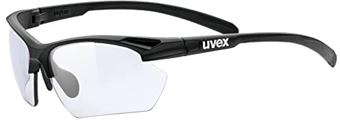 Uvex Sportstyle 802 small v Sonnenbrille, Black mat-Smoke