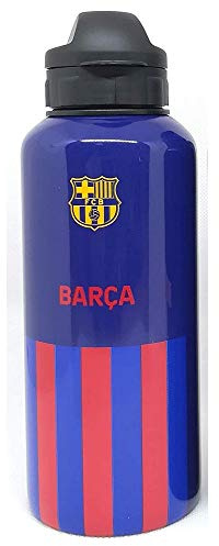 FCB Messi Aluminium-Flasche, offizielles Produkt des FC Barcelona.