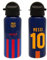 Barcelona FCB Messi Aluminium-Flasche, offizielles Produkt des FC