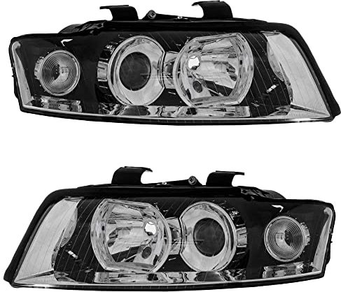 Scheinwerfer Set links & rechts Hauptscheinwerfer Frontscheinwerfer Xenon D1S/H7 für Model A4 8E2 B6 8E5