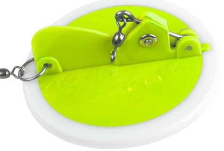 Fladen Disc Diver Round - Trolling Tauchscheibe 107mm - Limegreen