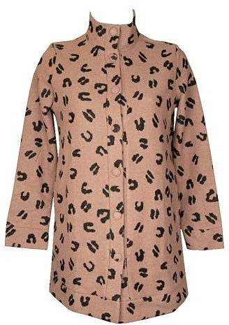 RAGNO Vestaglia da camera donna corta giacca aperta davanti con bottoni e tasche laterali eco pile invernale articolo DM24NR, 851F Fantasia rose quartz, 50