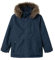 NAME IT Jungen NKMSNOW10 SKI Jacket SOLID FO NOOS Schneejacke, Dark Sapphire, 140