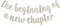 DecoGlee Banner mit Aufschrift The Beginning of A New Chapter, Abschiedsparty-Dekorationen, Happy Retirement Supplies, Partyschild, Girlande, Abschlussbanner, Glitzer, Champagner-Gold