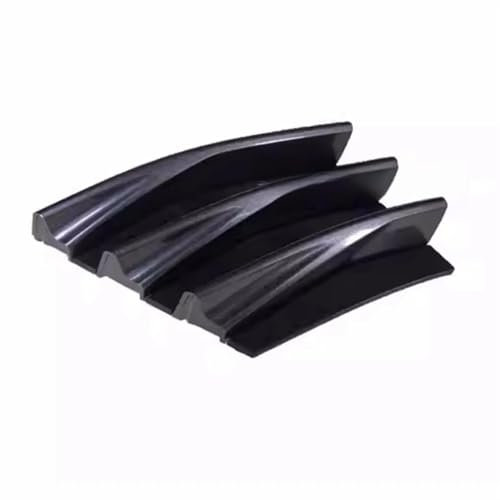 QXWRLD for Lexus, ES250 ES350 ES300 2016-2018 Auto Kühlergrill Stoßstange Radar Sensor Kappe Anhänger Abschleppöse Haken Abdeckung Stoßstangen-Abschleppösenabdeckung(3PCS-Set)