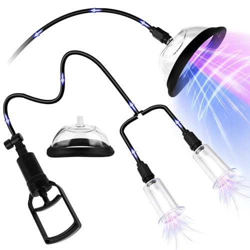 Pussy Pump Women Sex Toys, Manual Nipple Suckers Vagina Pump Clit Pump for Female to Enhance Sexual Pleasure, UK Adult Sex Toys Games Nipple Clitoral Stimulator for Woman Couples Pleasure