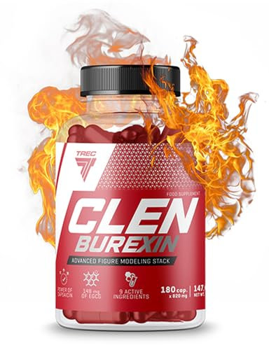 Most Effective Thermogenic Fat Burner - Clenburexin 180caps - Trec Nutrition