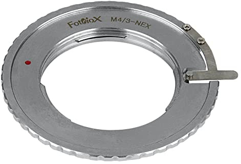 Fotodiox Lens Adapter Compatible with Micro Four Thirds Mount Manual Focus Lenses on Sony E-Mount Cameras