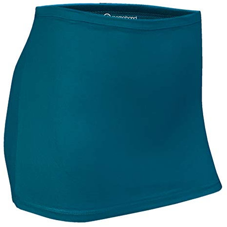 Mamaband Nierenwärmer zum Warmhalten des Nieren- und Hüftbereichs & für die Schwangerschaft – Elastischer Hüftwärmer und Shirtverlängerung in Petrol 38-42