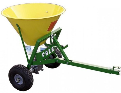 FAZA Epandeur d'engrais et de sel à Trainer Garden 100-130 kg