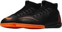 Nike Superflyx 6 Academy Ic, Unisex Kid's Footbal Shoes, Black (Black/Mtlc Vivid Gold 077), 2 UK (34 EU)