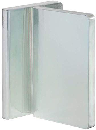 Nuuna Notizbuch Fluid Chrome M, 120g Premium Papier, Punktraster, A5, 176 Seiten, 53528