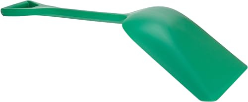 SPARTA Sanitary Shovel, 10 x 13.75 Polypropylene, Green