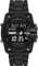 Diesel Reloj para hombre Master Chief, movimiento LCD, 44 mm Caja de silicona negra con correa de silicona, DZ2158