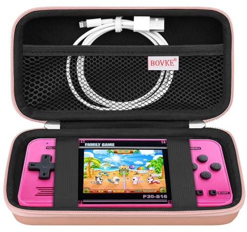 BOVKE Diabetic Supplies Case, Diabetes Travel Bag for Testing Kit, Blood Glucose Monitor Meters, Test Strips, Medication, Lancets, Needles, Syringes and Other Diabetic Supplies, Rose Gold