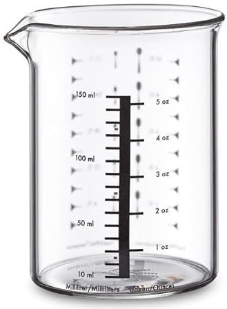 Küchenprofi Vaso medidor de vidrio de 150 ml
