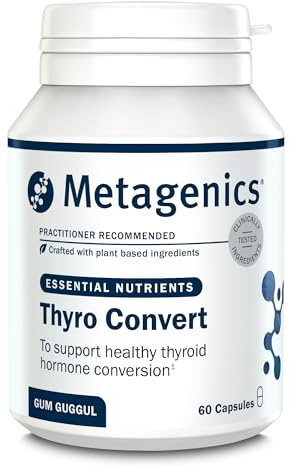 Metagenics Thyro Convert with Gum Guggul Resin - with Ashwagandha, Selenium & Zinc for Healthy Thyroid Hormone Conversion - 60 Capsules