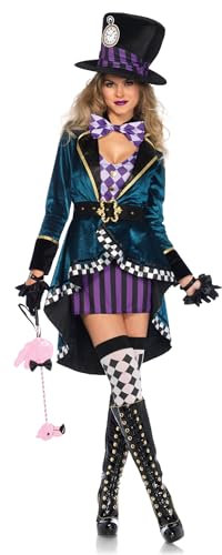 LEG AVENUE Damen Delightful Hatter Kost me, Mehrfarbig, Größe: S (EUR 36)