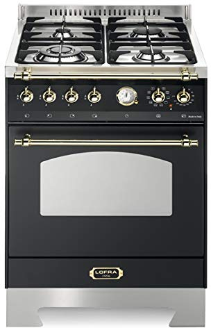 Lofra RNM66MFT/C Piano cottura Nero Gas A