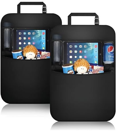 Proteggi Sedili Auto Bambini Organizer Universale Sedile Impermeabile Organizzatore Porta Oggetti Antisporco Protezione Proteggi Sedili Posteriore Multi-Tasca Bambino 1pz