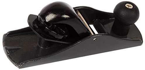 WORKPRO W052001 Block Plane, 1-9/16 In. Wide Blade, Cast Iron Body, Adjustable Cutting Depth, Black (Singe Pack)