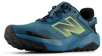 New Balance Women's DynaSoft Nitrel V6 Gore-Tex Trail Running Shoe, Terrarium/Black/Black, 9.5 W