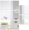 8 Stück Spiegelfliesen Selbstklebend 15x15, Spiegel Zum Kleben , Klebespiegel Für Schrank Mirror Wall, Spiegelfliesen Spiegel Selbstklebend Spiegelfolie Wandspiegel Spiegel Kleben Selbstklebende