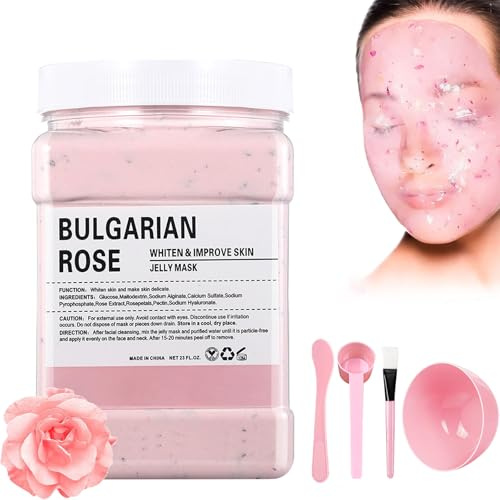 Rosen Peel-Off Face Mask, Hydrogel Face Masks in Jelly Moisturizers, Jelly Face Mask Powder, Powder Face Mask for Spa Beautician, Skin Care, Hydro Face Mask