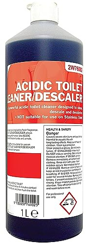 2Work Acidic Toilet Cleaner/Descaler/Deodoriser 1 Litre 2W76002