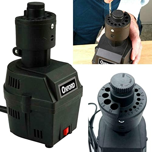 Affilapunte Elettrico 70W Per Punte da Trapano da 3 a 10 mm Affilatore Elettrico Affila Punte Trapano Mola a Pietra Affilatrice per Punte da Trapano