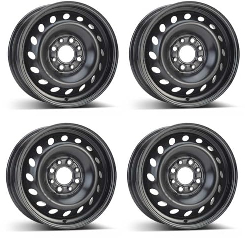 4x Alcar Llantas de acero 4-3450 5.0Jx13 ET33 4x98 compatible con Fiat Seicento