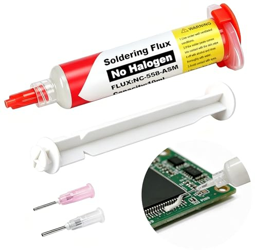 Flux 10ml,Flussante per Saldatura a Stagno,Pasta Saldante Stagno