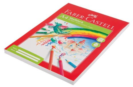 Faber-Castell Malblock A4 100 Blatt 80g/m²