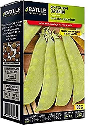 Batlle Graines de légumes géantes Tirabeque 100 g