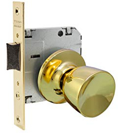 Tesa Assa Abloy 352050LP Juego De Pomos TULIPA Para Puertas Latón PulidoFunción 20 TULIPA