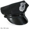 Markenlos Polizei-Mütze, schwarz, Gr. 56 cm