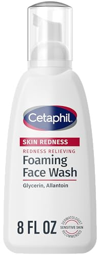 'Cetaphil Redness Control Daily Foaming Face Wash, 8.0 Fluid Ounce