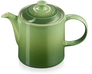 Le Creuset Hohe Kanne aus Steinzeug 1,3 Liter, Steinzeug, Bamboo, 80703134080003