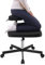 MallCreaty Meditationsstuhl Ergonomischer Stuhl mit gekreuzten Beinen, ADHS-Stuhl mit Rädern, Kniestuhl für Büro und Zuhause, Yogastuhl ADHD-Stühle für Erwachsene(Schwarz)