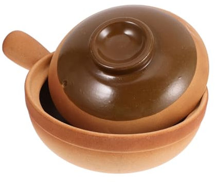 ABOOFAN Marmite Argile Coréenne Pour Cuisson Et Mijotage Repas De Famille Et Sorties Conçue Pour Chauffer Uniformément Et Durablement
