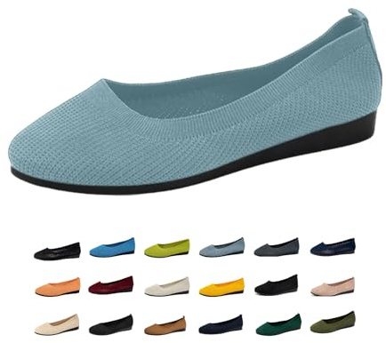 Ballerines pour femme - Chaussures d'été plates pieds nus - Chaussures basses avec design traditionnel pour femmes et filles - Confortables et élégantes - Pour les loisirs - Espadrilles sportives, 023